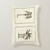 2つのミニチュアによって組み立てられるヤシの木 アクセントクッション (正面(垂直))