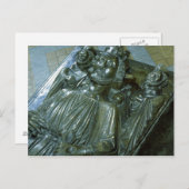 2つのミニチュア姿とヨハネの墓 ポストカード (正面/裏面)