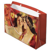 2つのミューズ春（Stefan Luchian著） ラージペーパーバッグ (裏面アングル)