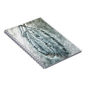 2つのモザイクイーグルの羽 ノートブック (右側)