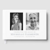 2つのモダン記念碑の目覚め記憶 ゲストブック (正面)