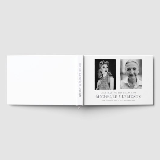 2つのモダン記念碑の目覚め記憶 ゲストブック (全面)