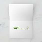 2つのヤギたち カード (内部)