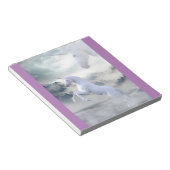 2つのユニコーン ノートパッド (アングル)