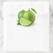 2つのライム ラウンドシール (バッグ)