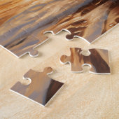 2つのラブラドールのビーチ ジグソーパズル (側面)