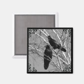 2つのラヴェンスのゴシック磁石 マグネット (正面/裏面)