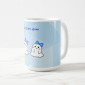 2つのリトルボスツインハロウィーンテーマ コーヒーマグカップ (正面右)