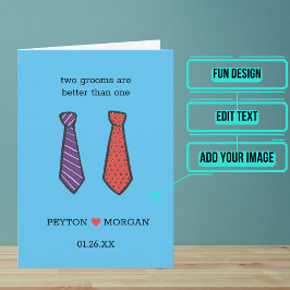 2つのルームウエディングデーおめでとう カード