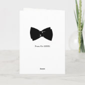 2つのルームウエディングデーおめでとう カード (裏面)