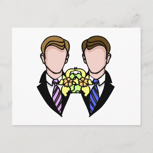 2つのルーム ポストカード (正面)