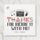 2つのレジットにやめ第二誕生日ありがとう フェイバータグ (正面)