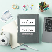 2つのロゴと2つの文字 シール (iPadカバー)