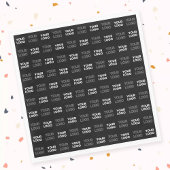 2つのロゴまたはイメージの繰り返しパターン スタンダードランチョンナプキン