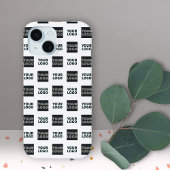 2つのロゴシンプルな繰り返しロゴ | 白 Case-Mate iPhoneケース