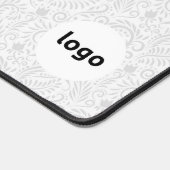 2つのロゴプロフェッショナルフローラコンピュータ デスクマット (コーナー)