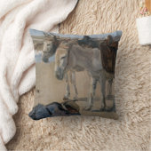 2つのロバ（イサク・イスラエル人） クッション (ブランケット)