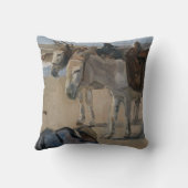 2つのロバ（イサク・イスラエル人） クッション (裏面)