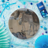 2つのロバ（イサク・イスラエル人） ペーパープレート (パーティー)