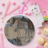 2つのロバ（イサク・イスラエル人） ペーパープレート (パーティー)