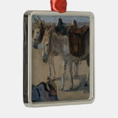 2つのロバ（イサク・イスラエル人） メタルオーナメント (右)