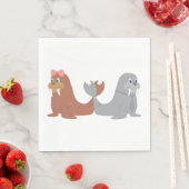 2つのワルシャナプキンス スタンダードランチョンナプキン (インサイチュ)