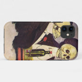2つのヴィンテージの骨組 Case-Mate iPhoneケース (裏面(横))