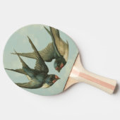 2つのヴィンテージツバメ 卓球ラケット (横)