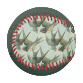 2つのヴィンテージツバメ 野球ボール (正面左)