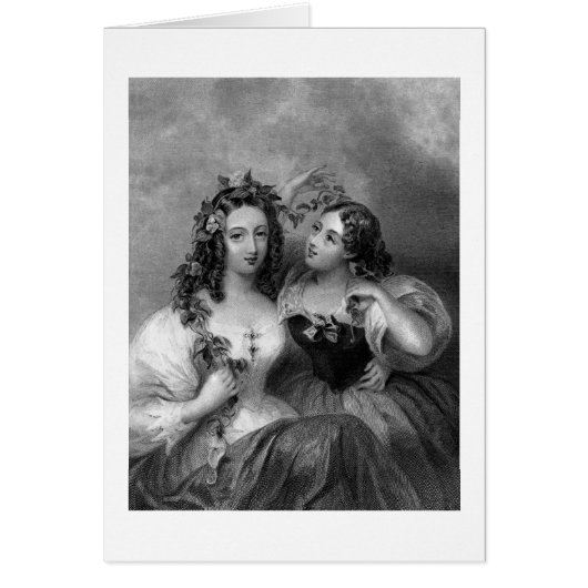 2つのヴィンテージ美しい、 (正面)