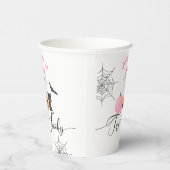 2つの不気味なハロウィーンの誕生日の小さなブー 紙コップ (右)