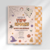 2つの不気味誕生日招待状 招待状