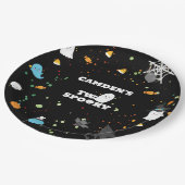 2つの不気味誕生日 ペーパープレート (アングル)