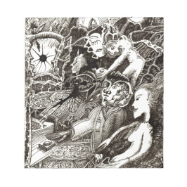 2つの世界 ノートパッド