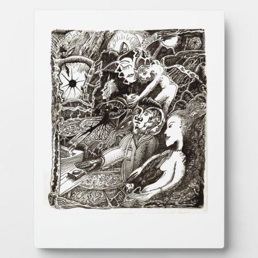 2つの世界 フォトプラーク (正面)