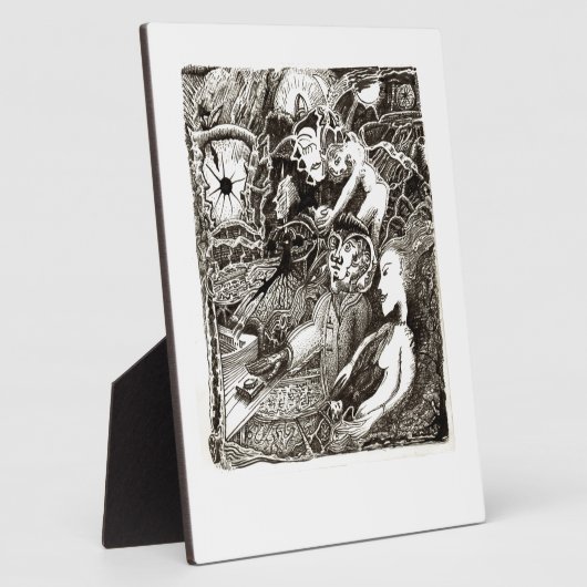 2つの世界 フォトプラーク (側面)