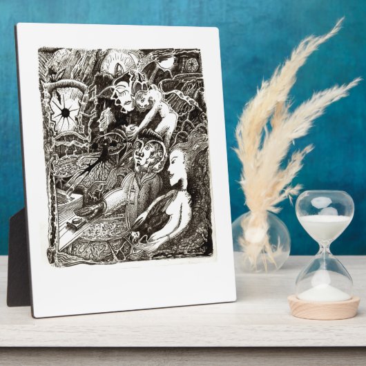 2つの世界 フォトプラーク (側面)