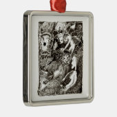 2つの世界 メタルオーナメント (右)