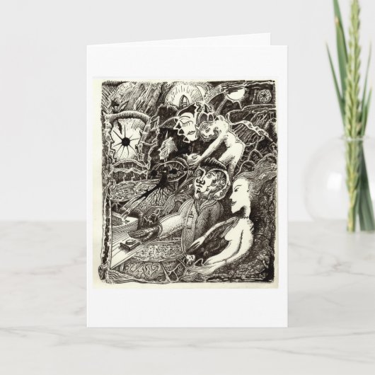 2つの世界、Brian Benson著 カード (正面)