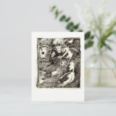 2つの世界、Brian Benson著。 ポストカード (スタンド正面)