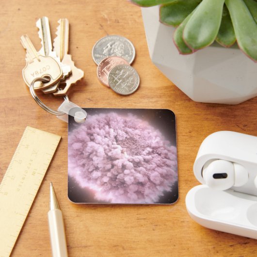 2つの中性子星から集まった破片の雲 キーホルダー (デスク)