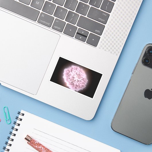 2つの中性子星から集まった破片の雲 シール (ノートパソコンとiPhone)