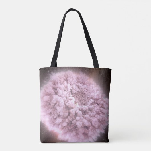 2つの中性子星から集まった破片の雲 トートバッグ (裏面)