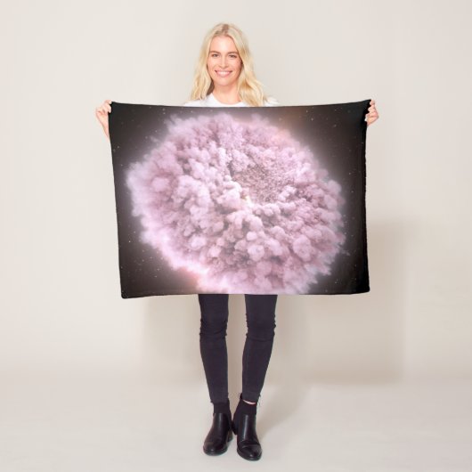 2つの中性子星から集まった破片の雲 フリースブランケット (インサイチュ)