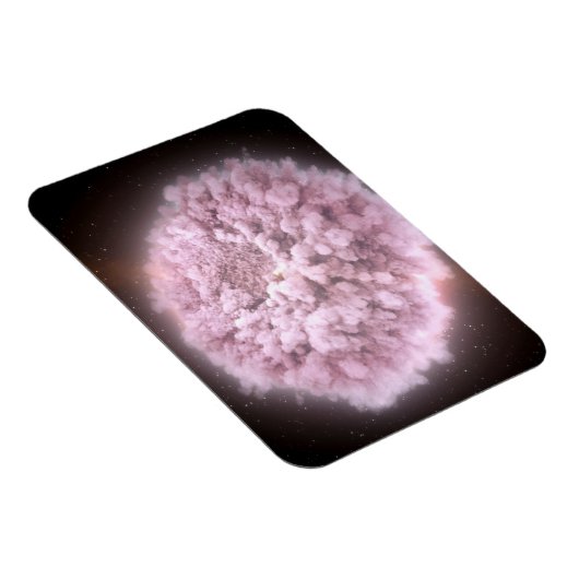 2つの中性子星から集まった破片の雲 マグネット (右側)