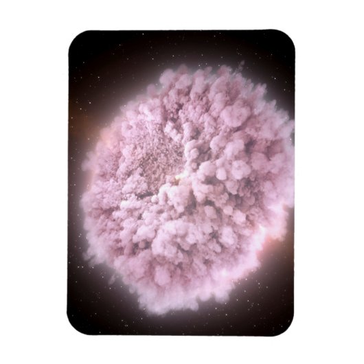 2つの中性子星から集まった破片の雲 マグネット (縦)