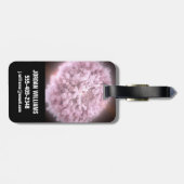 2つの中性子星から集まった破片の雲 ラゲッジタグ (裏面横)