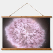 2つの中性子星から集まった破片の雲 吊り下げ型タペストリー (正面)