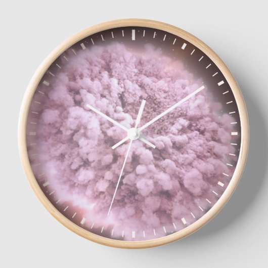 2つの中性子星から集まった破片の雲 壁時計 (正面)