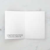 2つの人形を持つ女の子,グリーティングカード カード (内部)